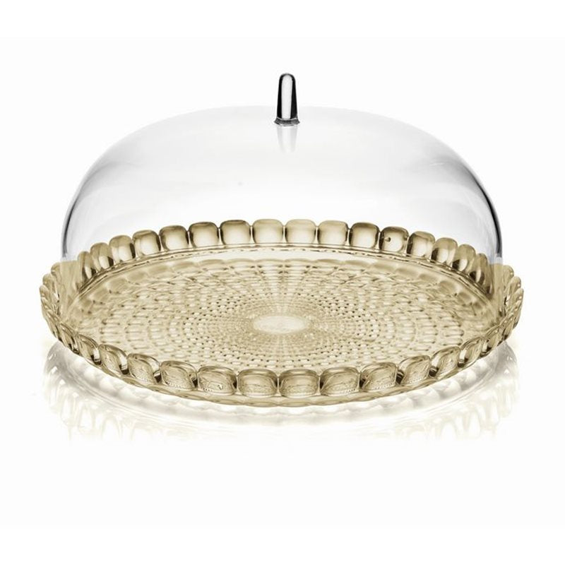 Set tortiera con campana piccola in metilmetacrilato Guzzini TIFFANY