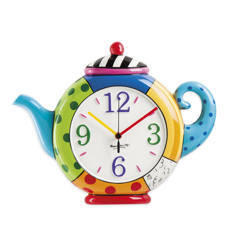 Orologio in ceramica decorata BRITTO ICON Egan