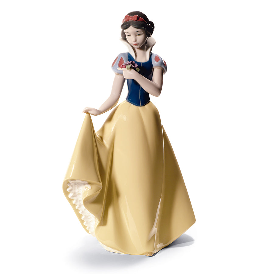 Scultura in porcellana spagnola "BIANCANEVE" Nao by Lladrò