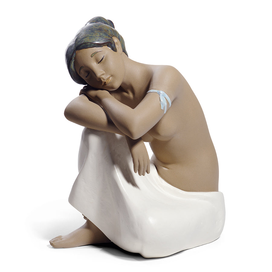 Scultura in porcellana spagnola "TRANQUILLITA'" Nao by Lladrò