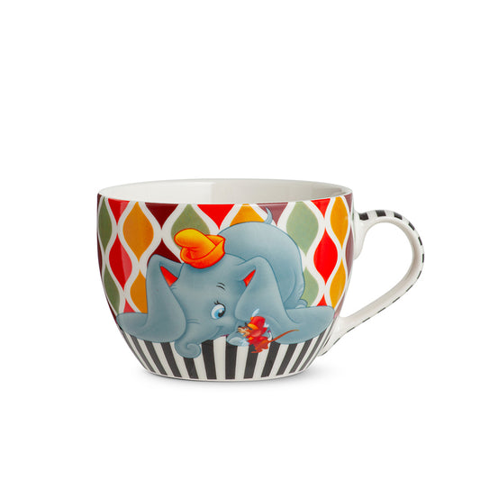 Tazza Colazione in porcellana decorata Dumbo DISNEY TALES Egan