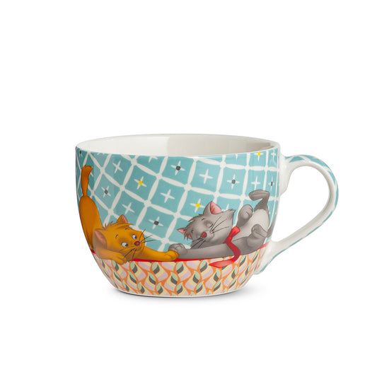 Tazza Colazione in porcellana decorata Aristogatti DISNEY TALES Egan