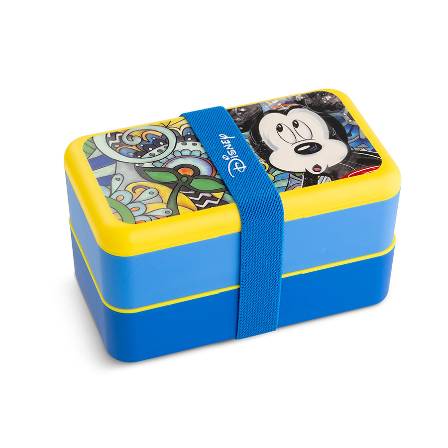 Lunch Box in materiale plastico Mickey Mouse DISNEY FOREVER & EVER Egan