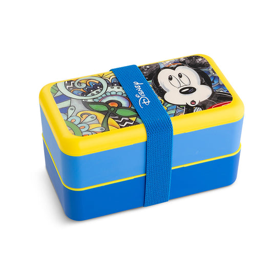 Lunch Box in materiale plastico Mickey Mouse DISNEY FOREVER & EVER Egan
