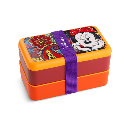 Lunch Box in materiale plastico Minnie Mouse DISNEY FOREVER & EVER Egan
