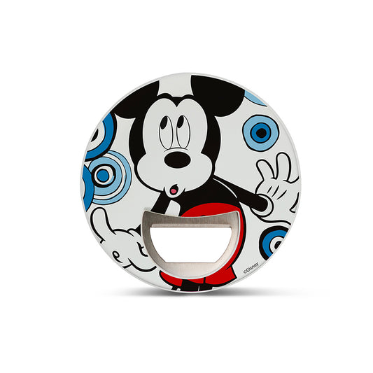 Apribottiglia in plastica decorata e acciaio Mickey Mouse DISNEY FOREVER & EVER Egan