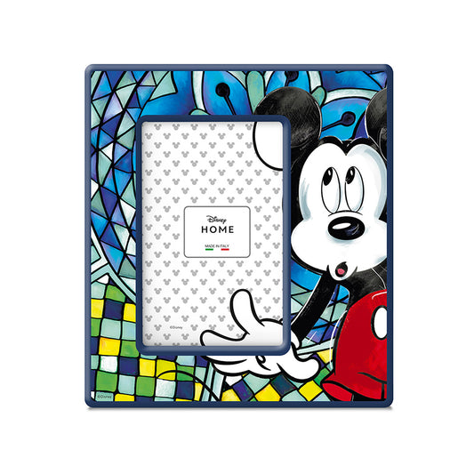 Portafoto in ceramica decorata Mickey Mouse DISNEY FOREVER & EVER Egan