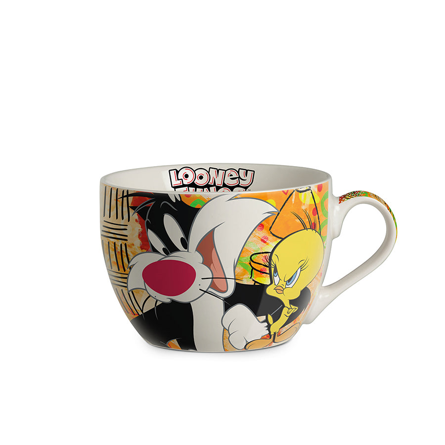 Set Tazza Colazione e Tovaglietta Titti & Silvestro LOONEY TUNES WARNER BROS Egan