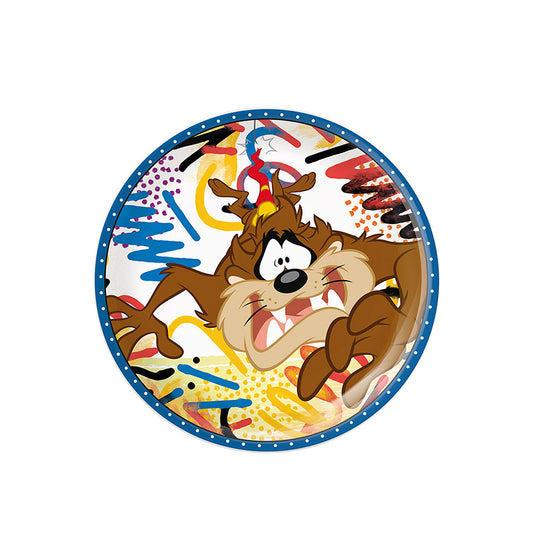 Piattino Dolce in porcellana decorata Tazmania LOONEY TUNES WARNER BROS Egan