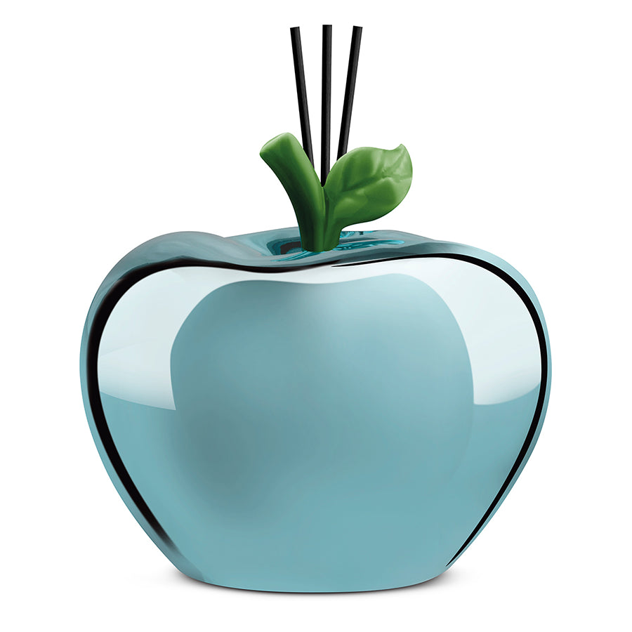 Profumatore Mela in ceramica Metallizzata Azzurra GIARDINO DEI PROFUMI Egan