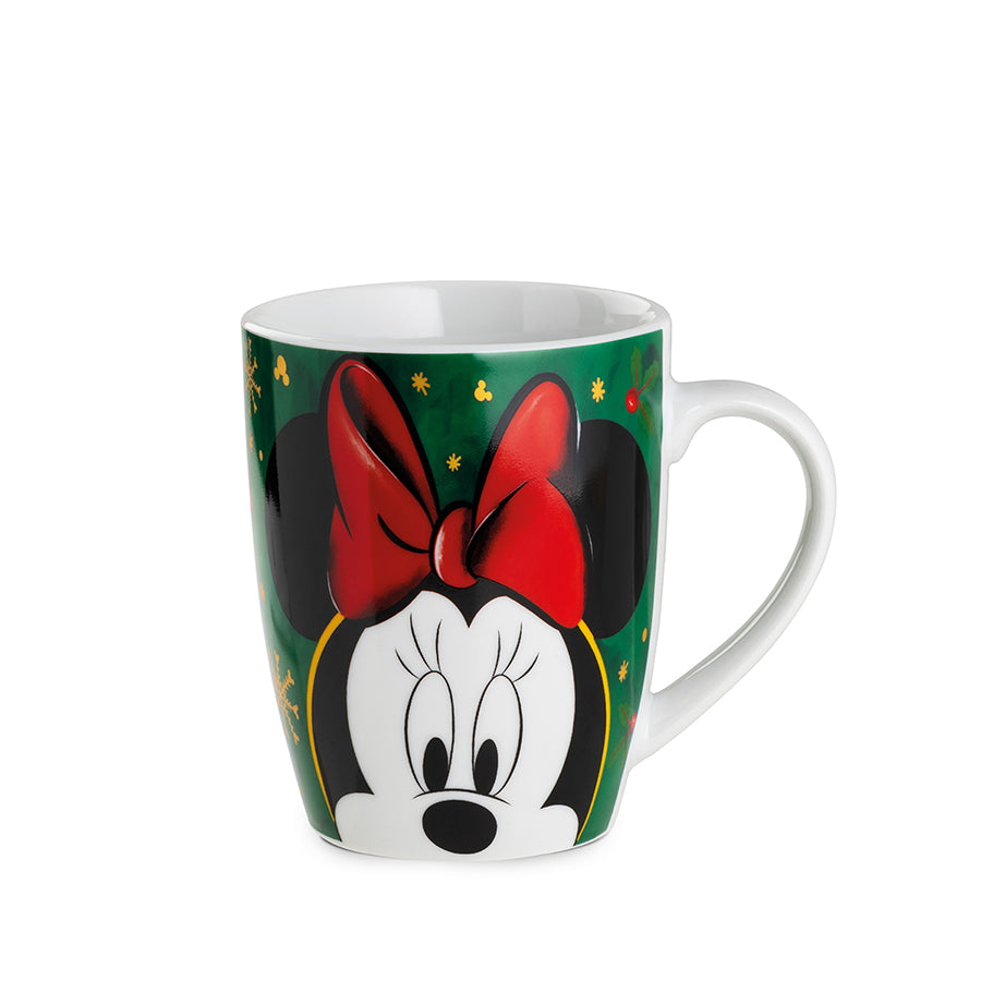 Tazza Mug in porcellana decorata Minnie Mouse WINTER MAGIC Disney Egan