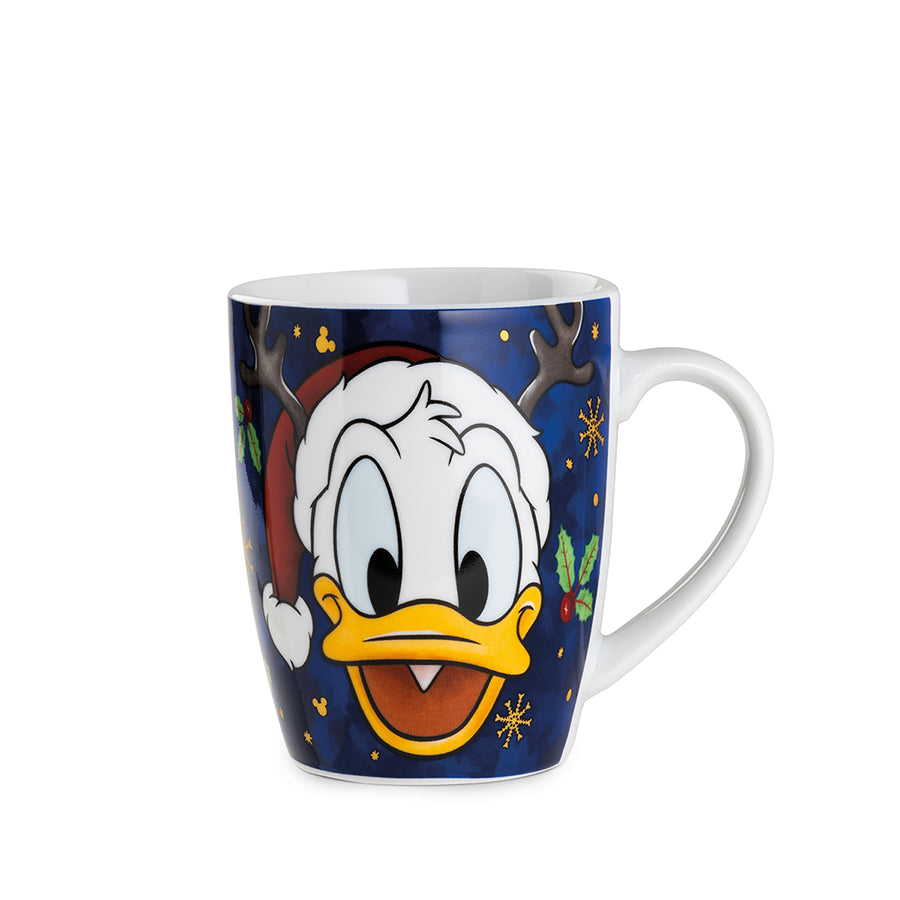 Tazza Mug in porcellana decorata Donald Duck WINTER MAGIC Disney Egan