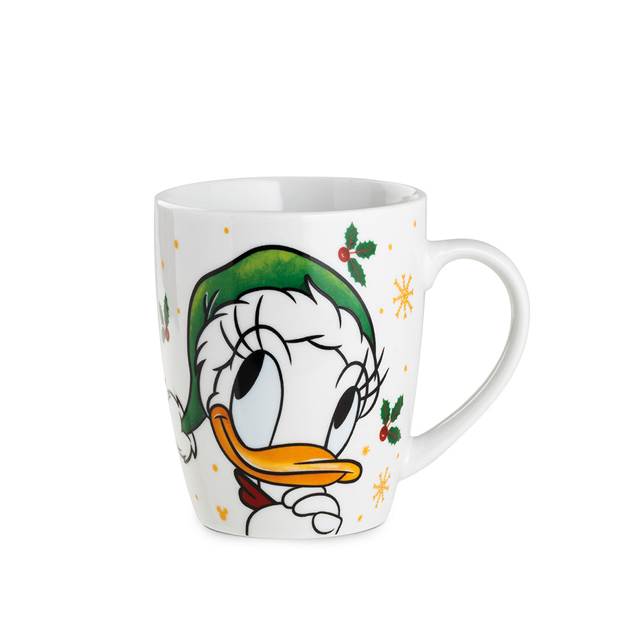 Tazza Mug in porcellana decorata Daisy Duck WINTER MAGIC Disney Egan