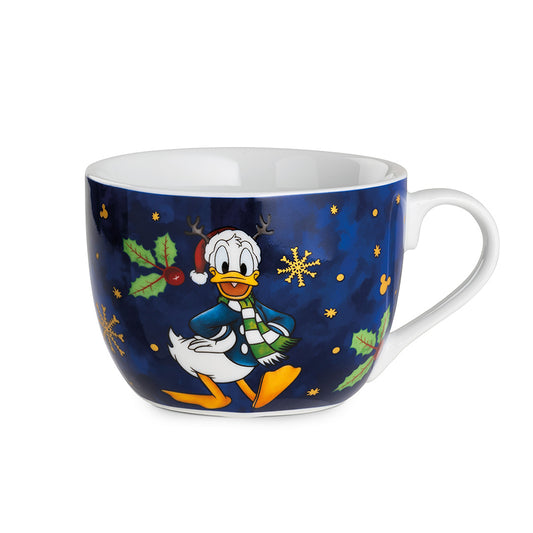 Tazza Colazione in porcellana decorata Donald Duck WINTER MAGIC Disney Egan