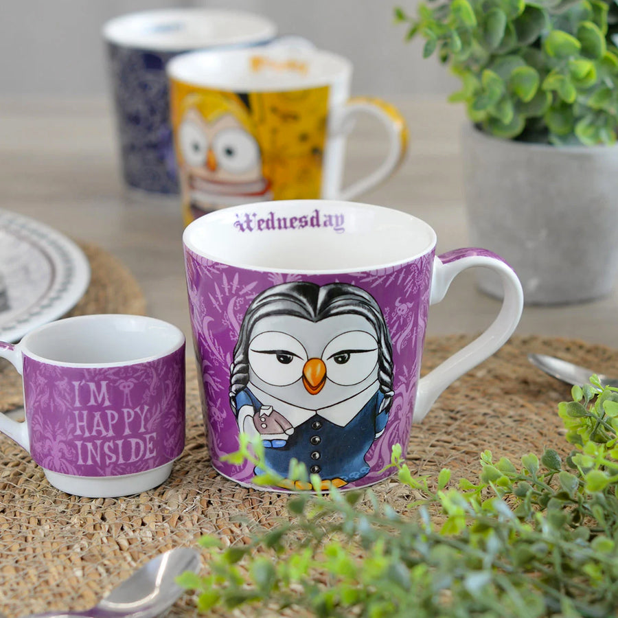 Tazza Mug in porcellana decorata THE ADDAMS FAMILY Egan