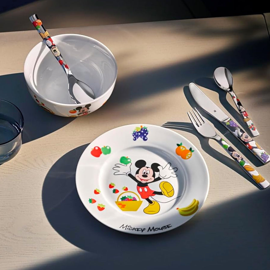 Set Posate Per Bambini 4pz in acciaio DISNEY TOPOLINO WMF