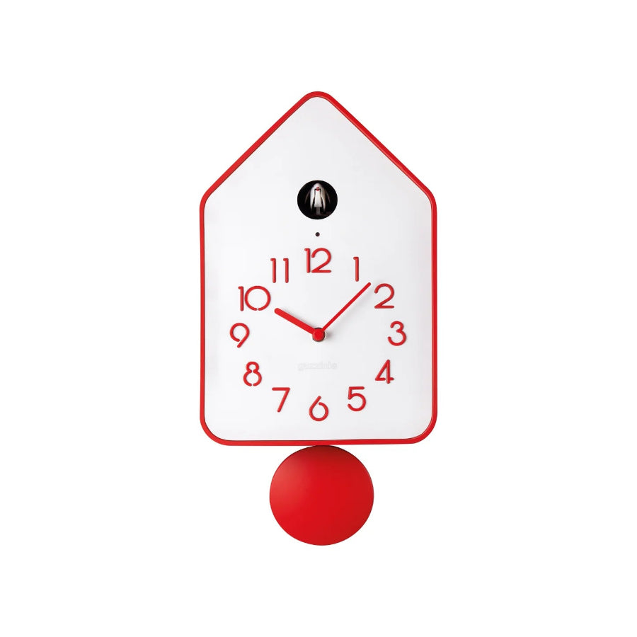 Orologio da Parete in ABS decorato con Pendolo QQ-UP "HOME" Guzzini