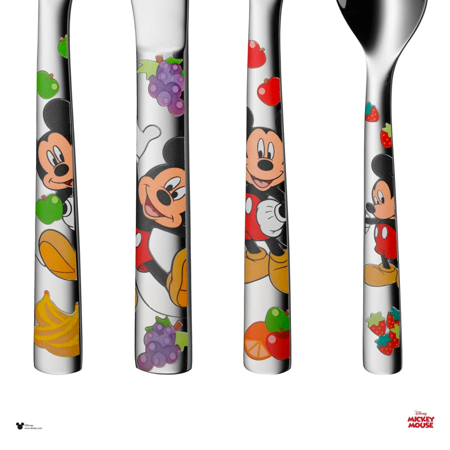 Set Posate Per Bambini 4pz in acciaio DISNEY TOPOLINO WMF