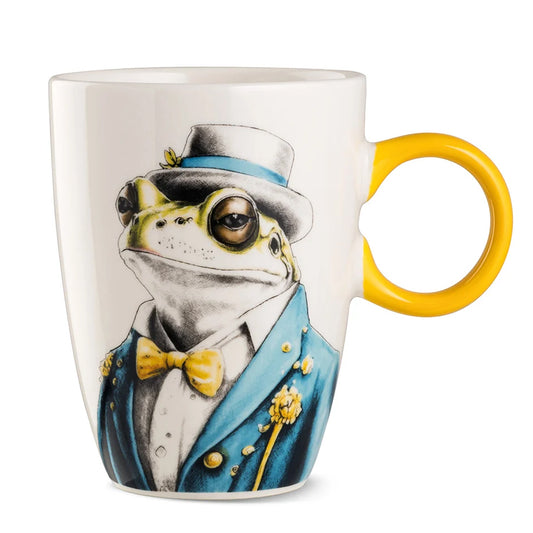 Tazza Mug in porcellana decorata Rospo HUMAN ESSENCE “RESILIENCE” Egan