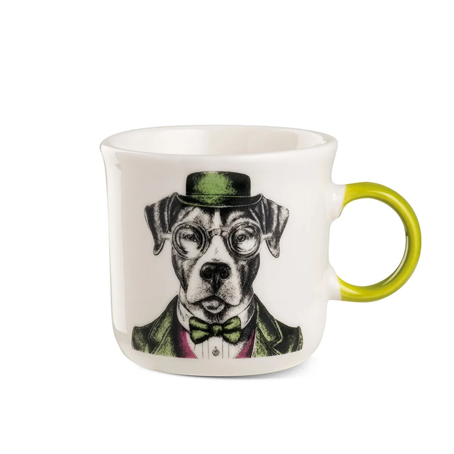 Tazza caffè in porcellana decorata Cane HUMAN ESSENCE “FRIENDSHIP” Egan
