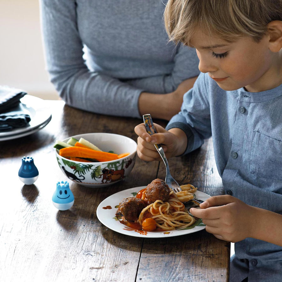 Servizio Pappa per Bambini 6pz in porcellana e acciaio DISNEY LIBRO DELLA GIUNGLA WMF