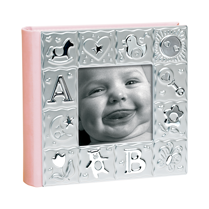 Album foto con copertina portafoto silver plated Mascagni KIDS