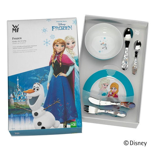 Servizio Pappa per Bambini 6pz in porcellana e acciaio DISNEY FROZEN WMF