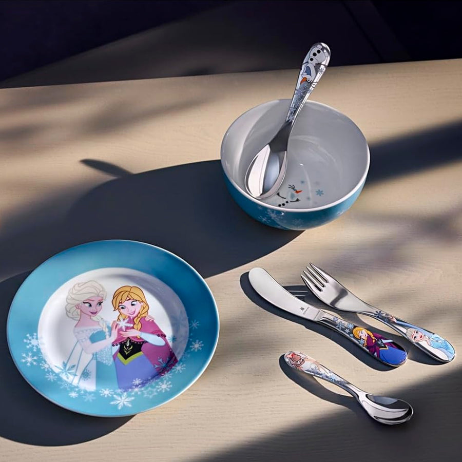 Servizio Pappa per Bambini 6pz in porcellana e acciaio DISNEY FROZEN WMF