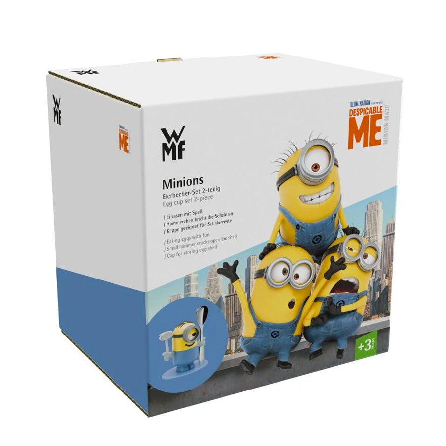 Set Portauovo in plastica con Cucchiaino in acciaio MINIONS WMF