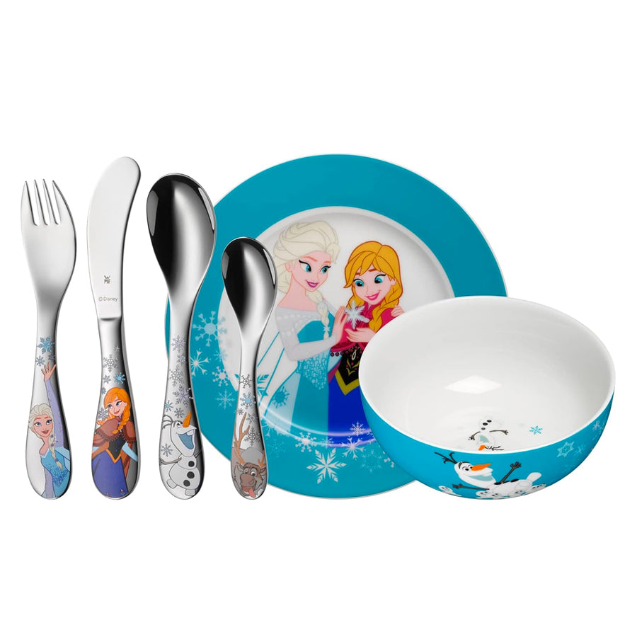 Servizio Pappa per Bambini 6pz in porcellana e acciaio DISNEY FROZEN WMF