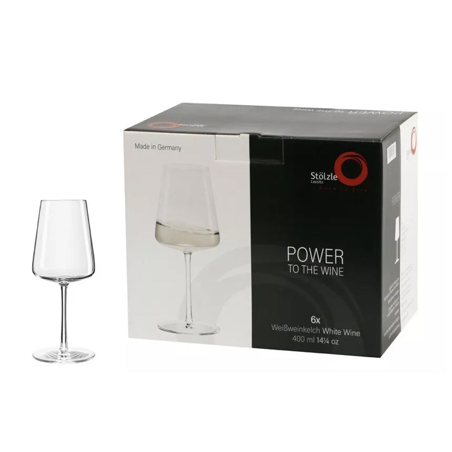 Confezione 6 calici vino bianco Power Stolzle