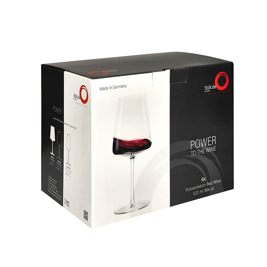 Confezione 6 calici vino rosso Power Stolzle