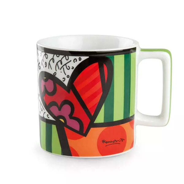 Tazza mug in porcellana decorata Egan BRITTO ICON