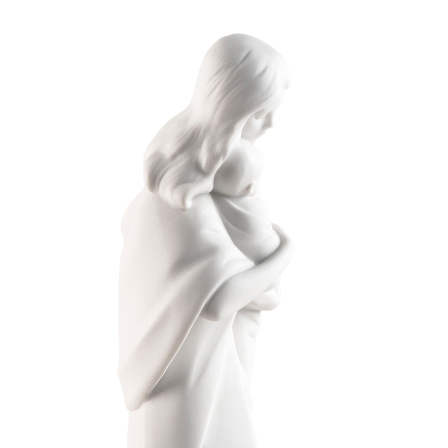 Scultura in porcellana spagnola "MADONNA" Nao By Lladrò