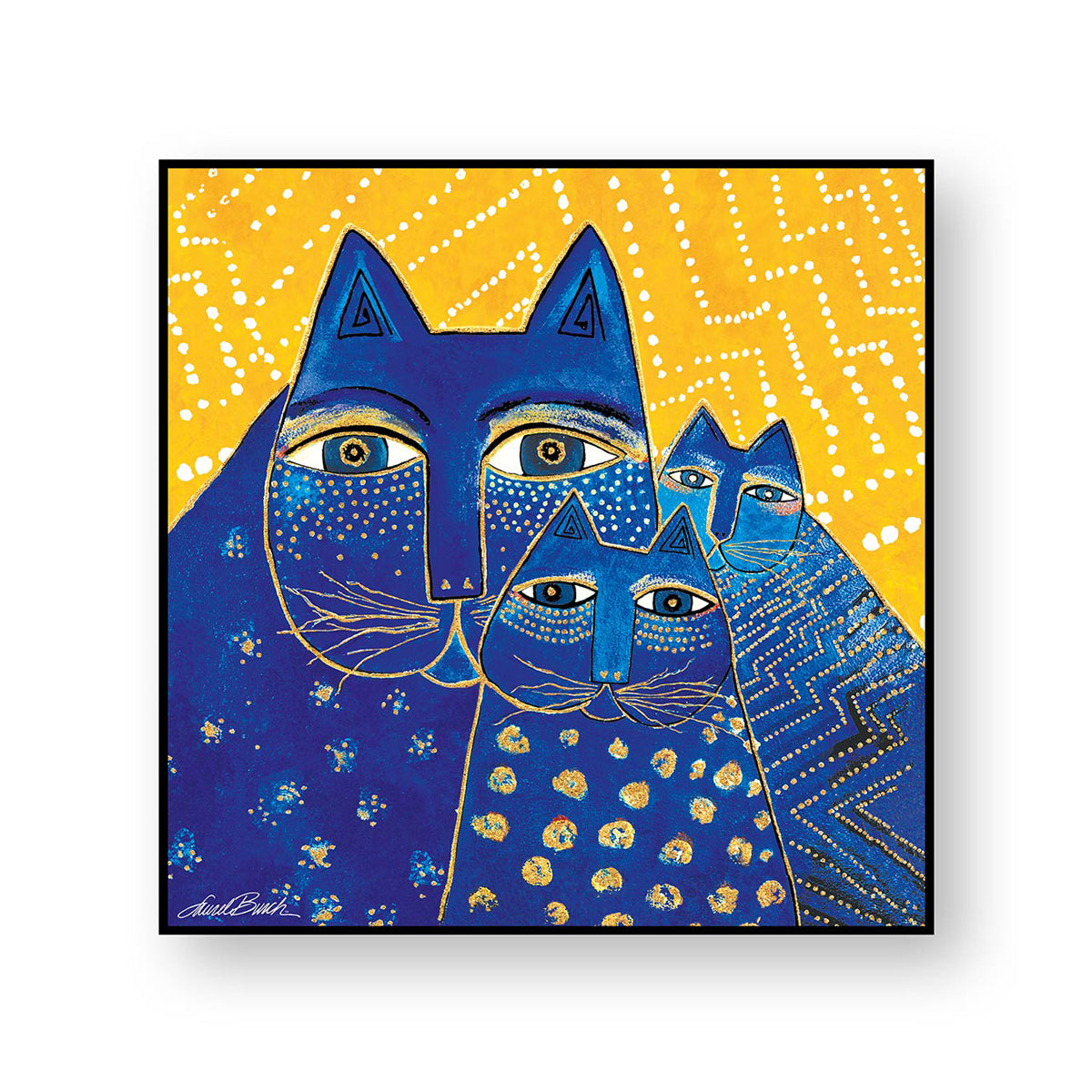 Quadro in tela LAUREL BURCH ”GATTO” Egan