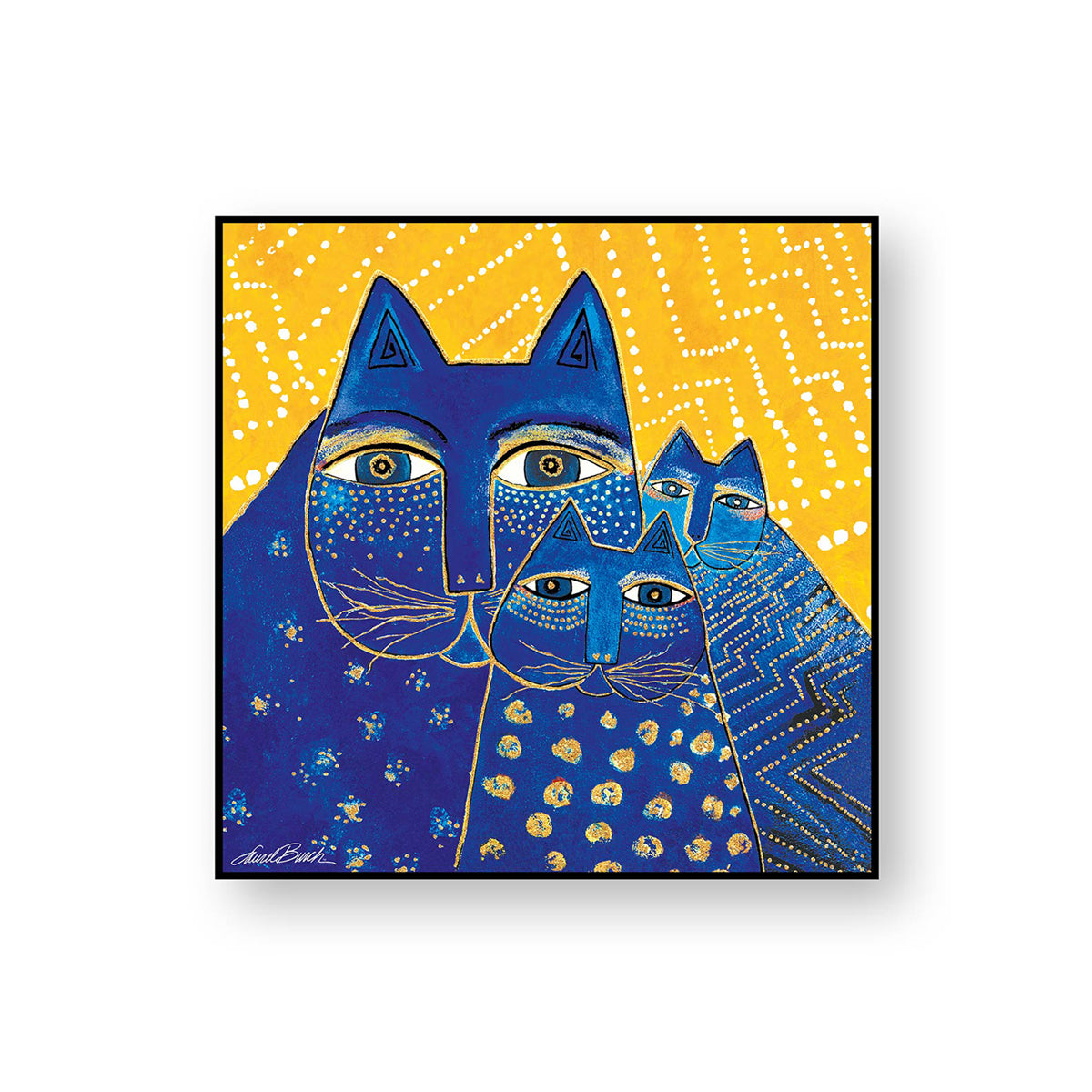 Quadro in tela LAUREL BURCH ”GATTO” Egan