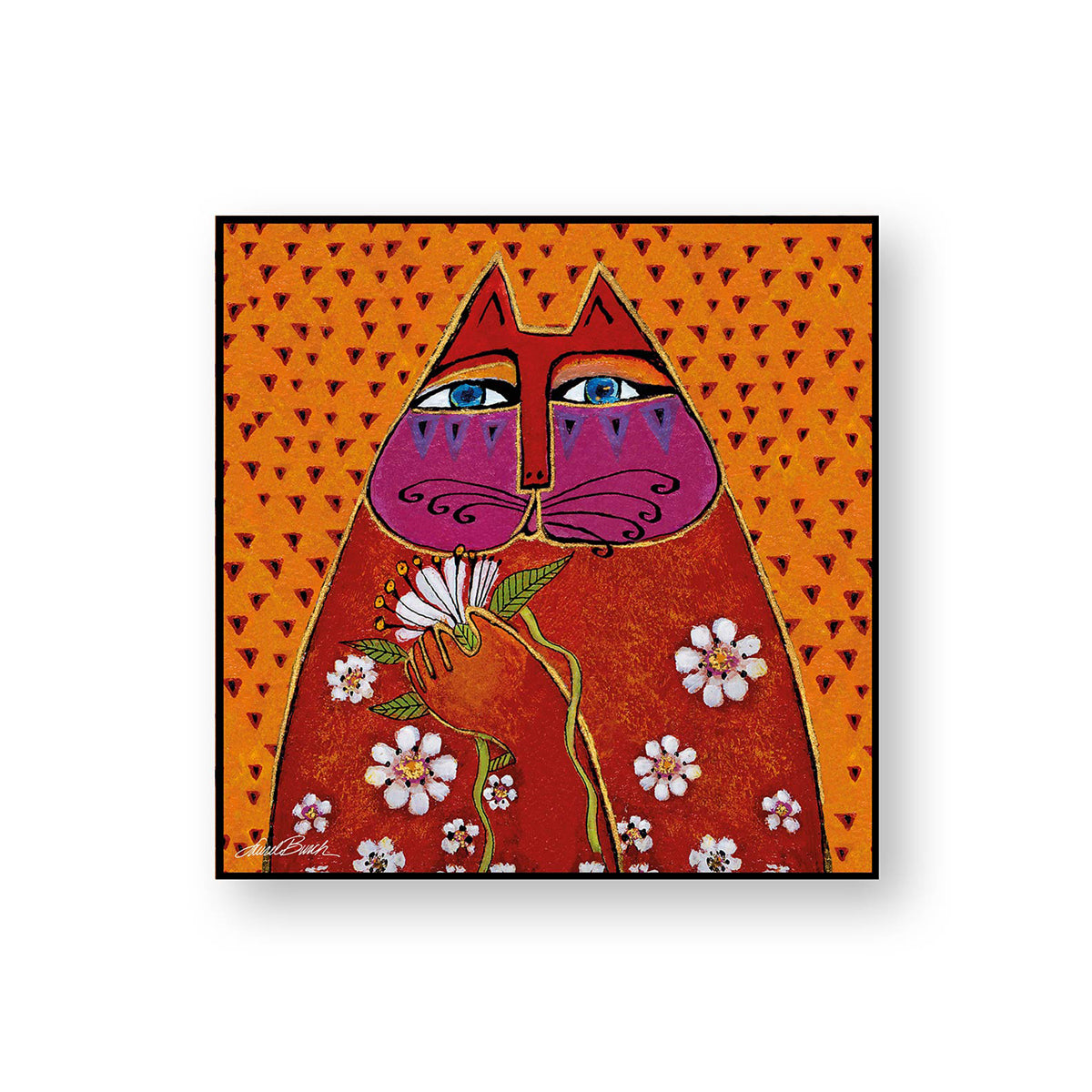 Quadro in tela LAUREL BURCH ”GATTO” Egan