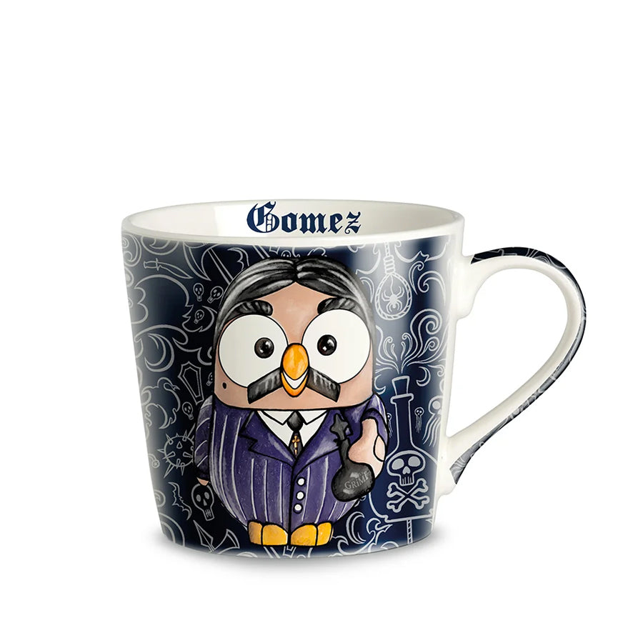 Tazza Mug in porcellana decorata THE ADDAMS FAMILY Egan