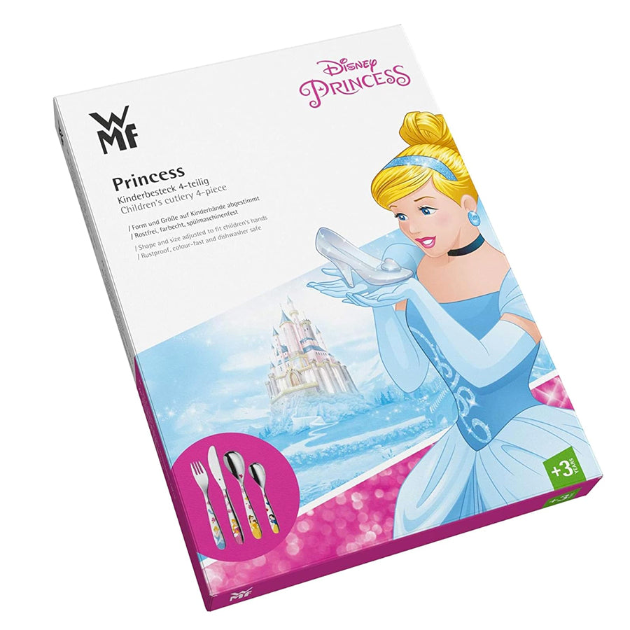 Set Posate Per Bambini 4pz in acciaio DISNEY PRINCIPESSE WMF