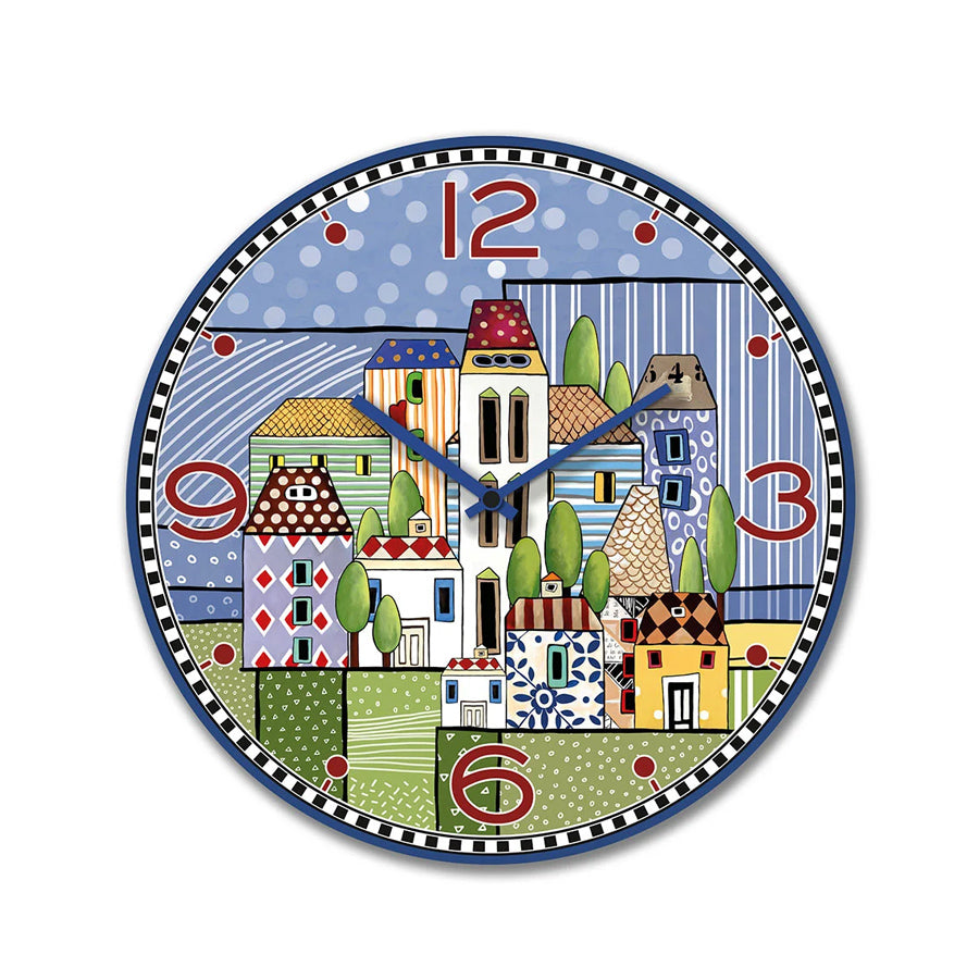 Orologio in Mdf stampato "PAESE MIO" Egan