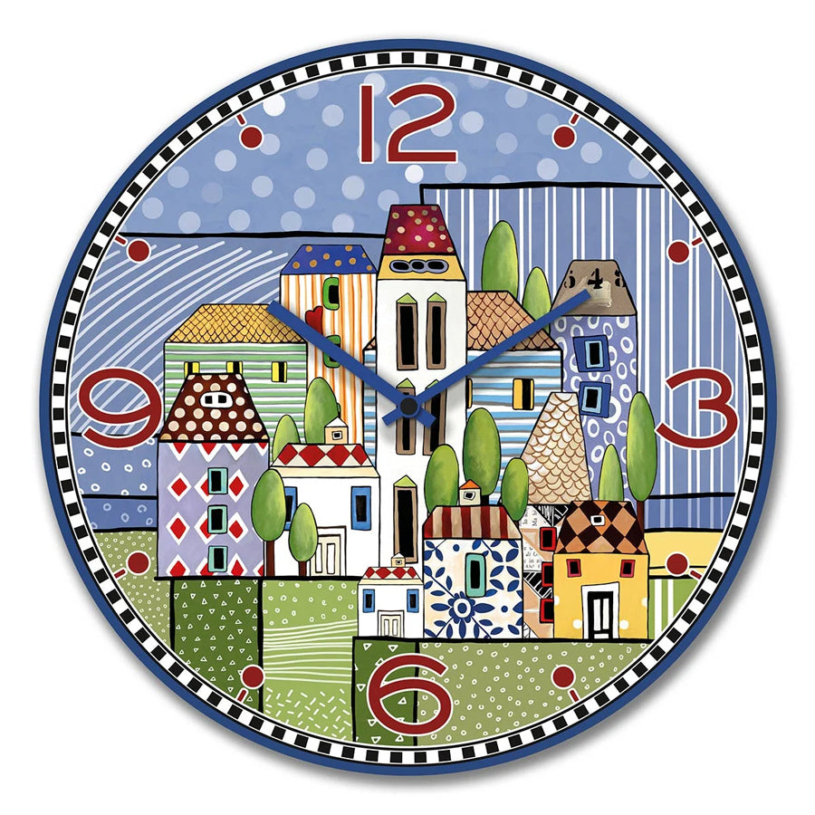 Orologio in Mdf stampato "PAESE MIO" Egan