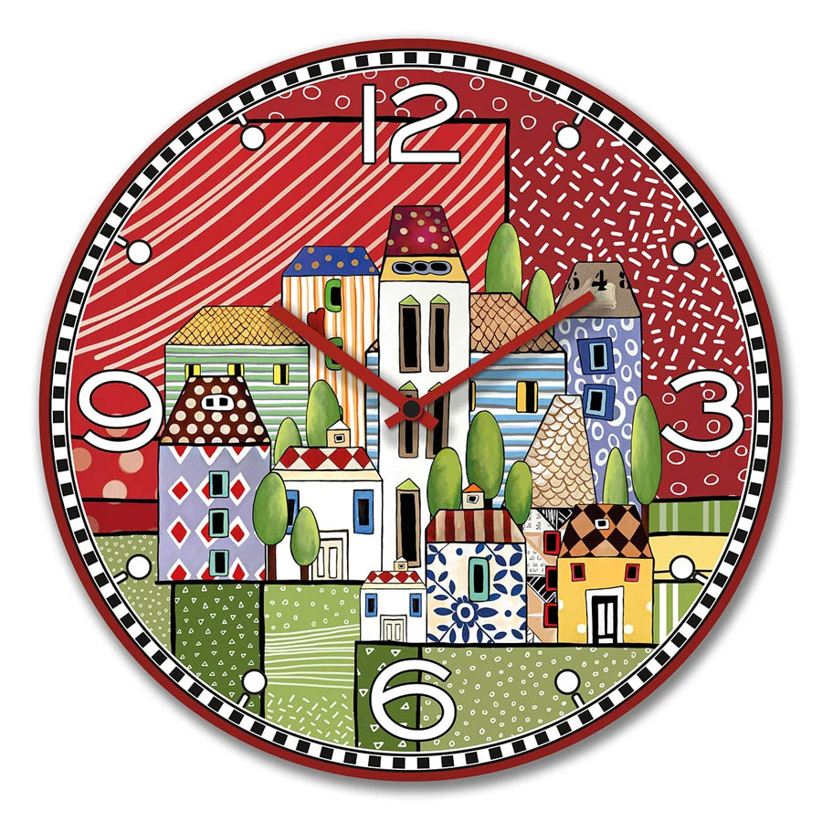 Orologio in Mdf stampato "PAESE MIO" Egan