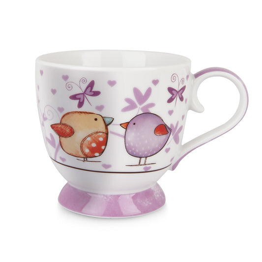 Tazza colazione in porcellana decorata TEA FOR TWO Egan