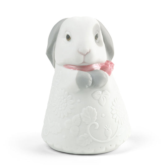 Scultura in porcellana spagnola "CONIGLIETTO ROSA" NAO by Lladró