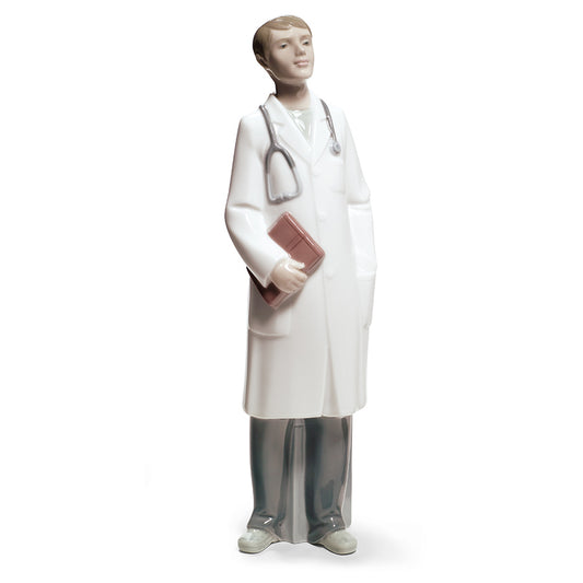 Scultura in porcellana spagnola "DOTTORE" NAO by Lladró