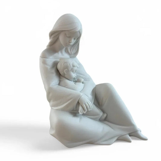 Scultura in porcellana spagnola "IL LEGAME PIU' FORTE" NAO by Lladró