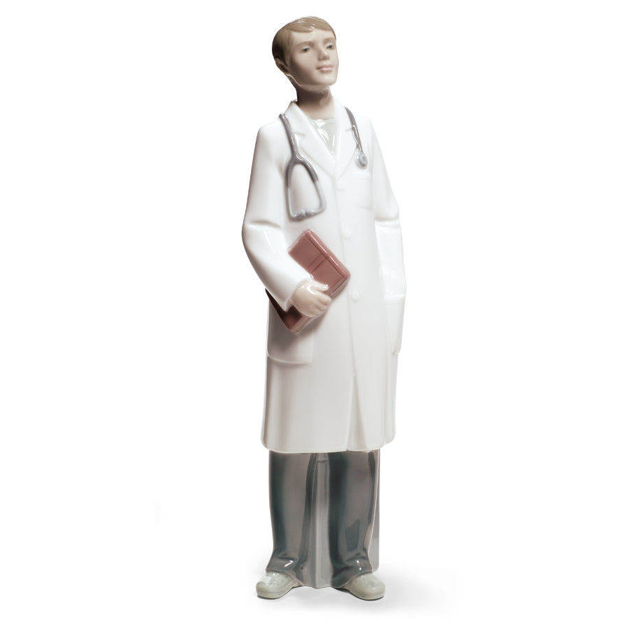 Scultura in porcellana spagnola "DOTTORE" NAO by Lladró