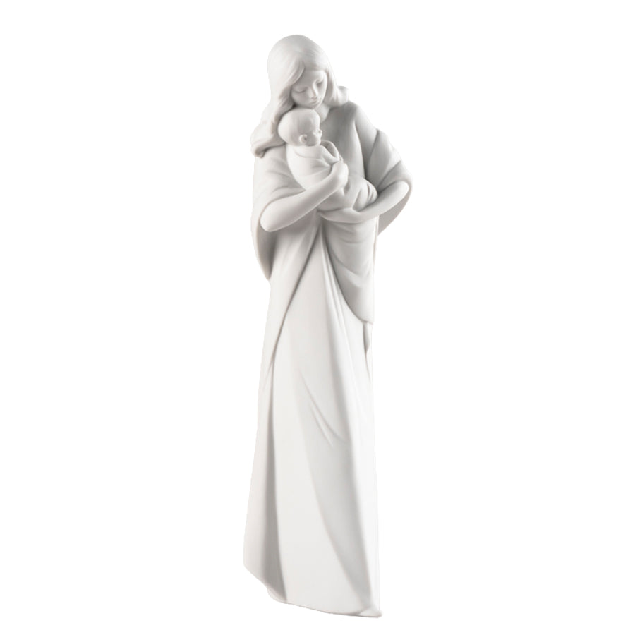 Scultura in porcellana spagnola "MADONNA" Nao By Lladrò