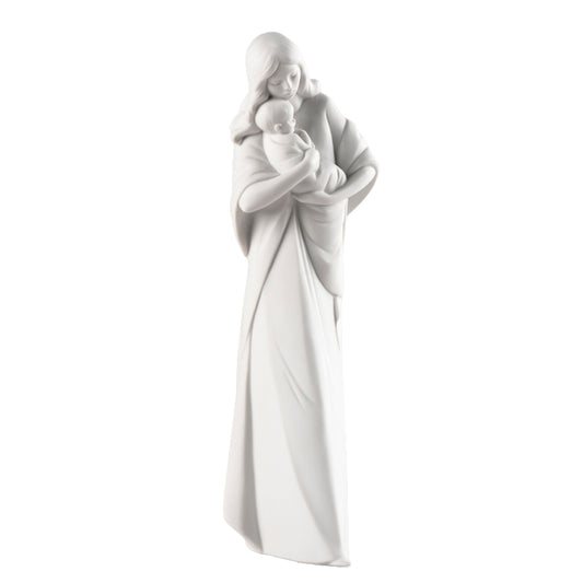 Scultura in porcellana spagnola "MADONNA" Nao By Lladrò
