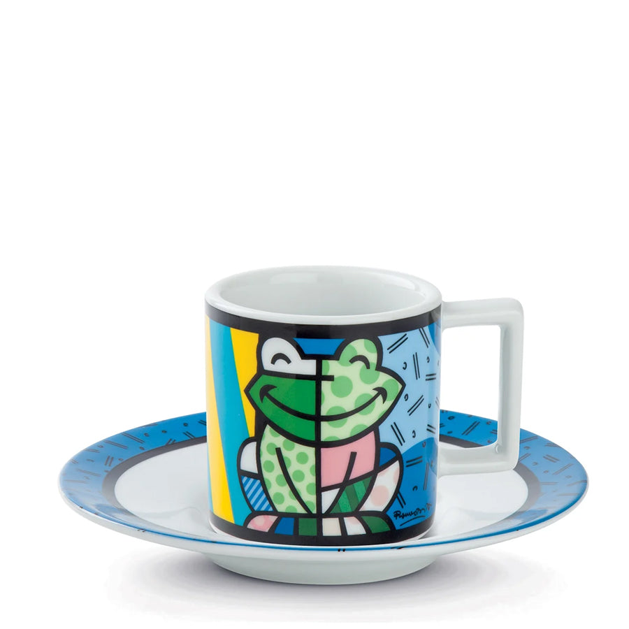 Tazzina da Caffè in porcellana decorata BRITTO ICON Egan